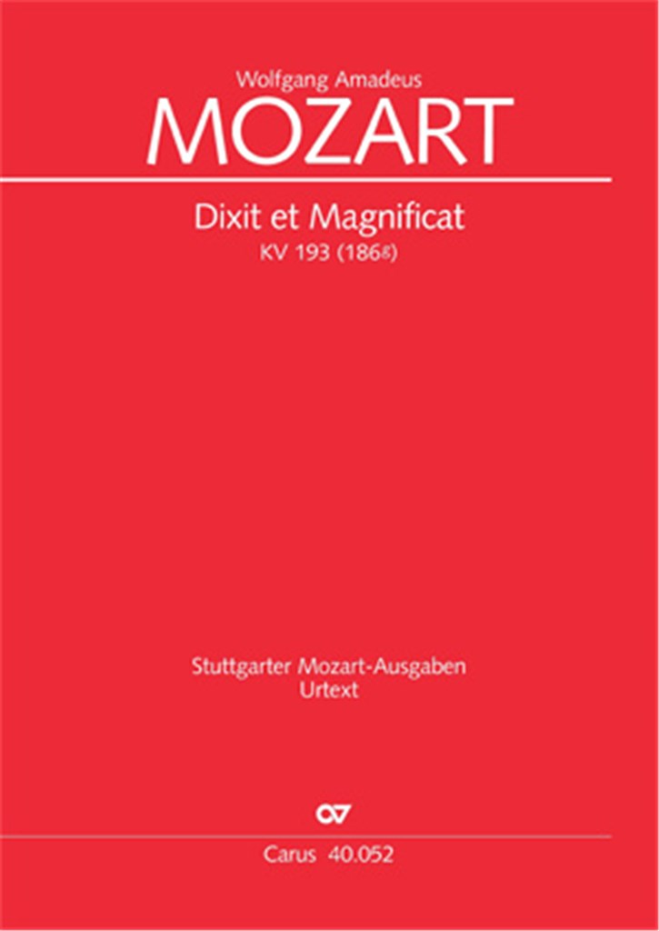 Dixit et Magnificat KV 193